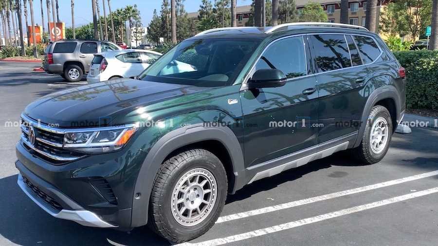 2021 VW Atlas Basecamp Caught Looking Rugged In Real-World Photos