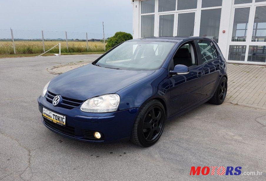 2006' Volkswagen Golf V 1,9 Tdi photo #1