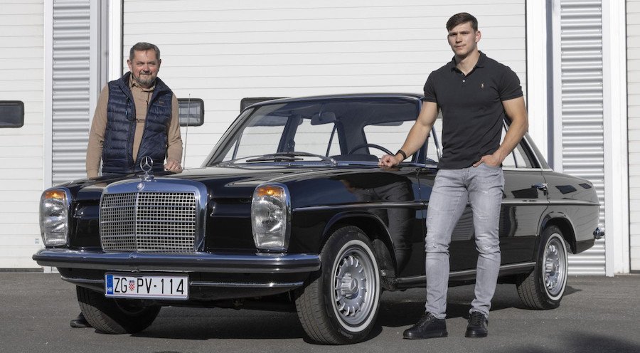 Prvi oldtimer u carstvu Mercedesa: Zagrebačka obitelj posvetila život trokrakoj zvijezdi