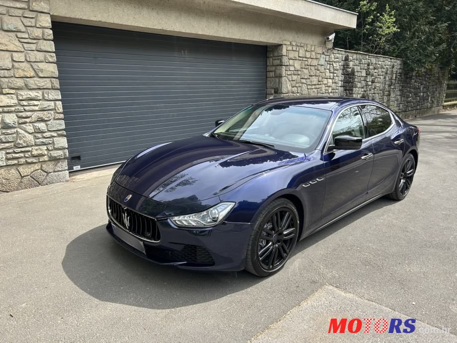 2015' Maserati Ghibli 3,0 D V6 photo #1