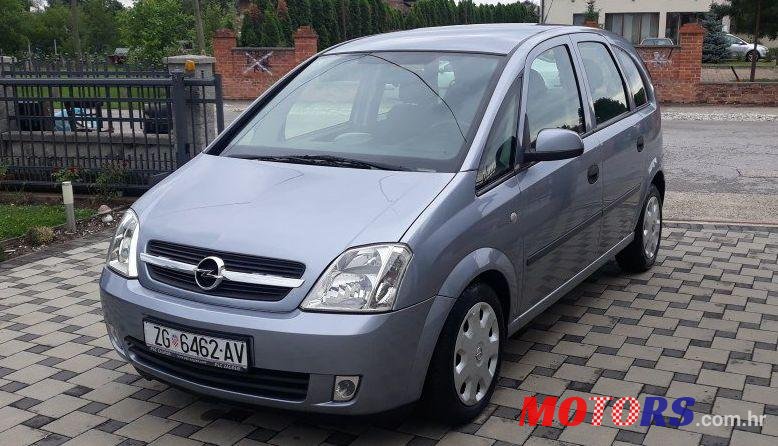 2004' Opel Meriva 1,7 Dt photo #1