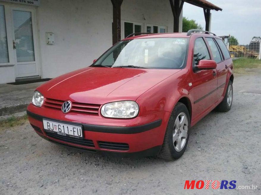 2002' Volkswagen Golf Iv Variant 1,9 Tdi photo #1