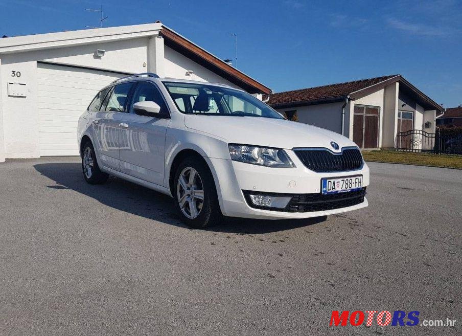 2014' Skoda Octavia Combi 1,6 Tdi photo #2