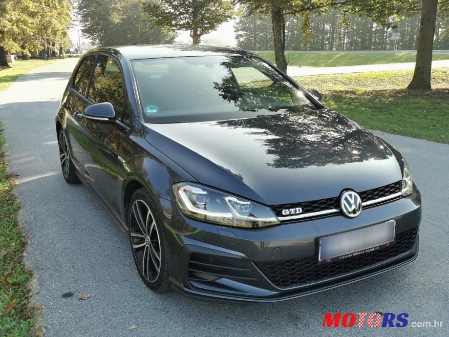 2018' Volkswagen Golf 7 2,0 Gtd photo #5