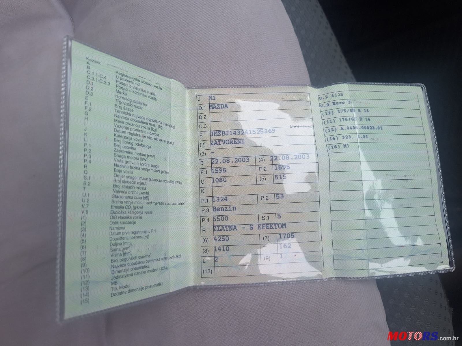 2003' Mazda 323 Osobno Vozilo photo #5