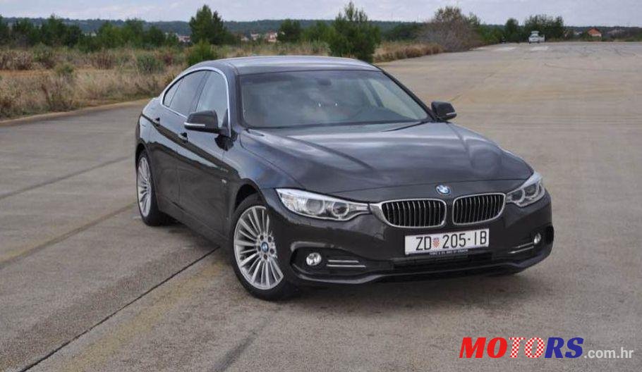 2014' BMW Serija 4 Gran Coupe 420D photo #1
