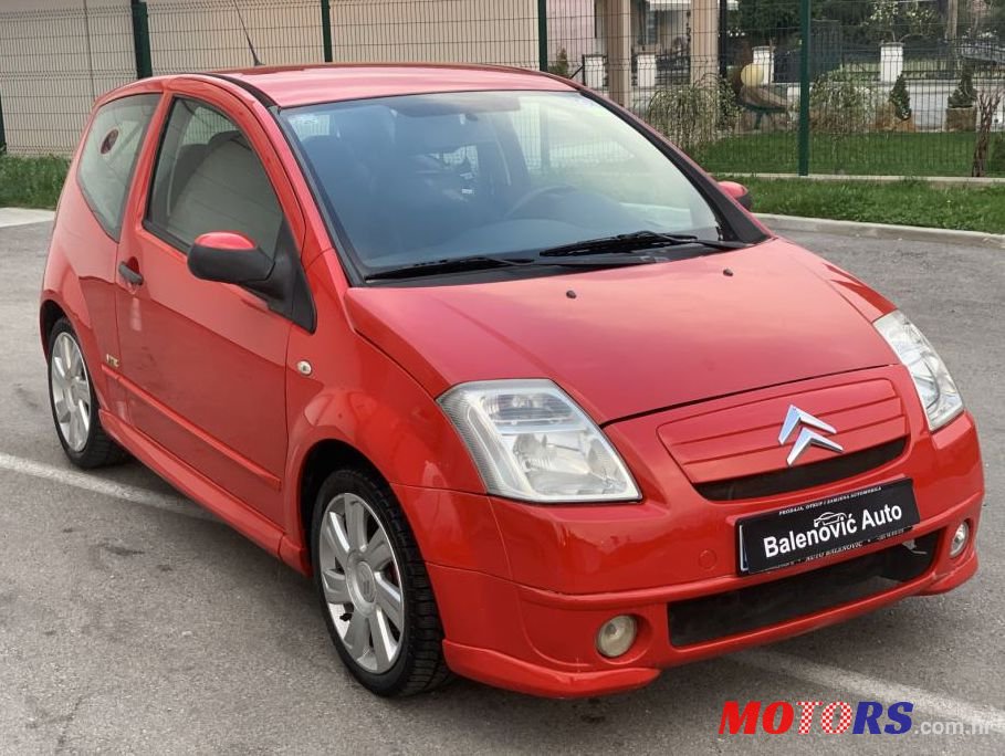 2008' Citroen C2 1,6 I Vtr photo #1