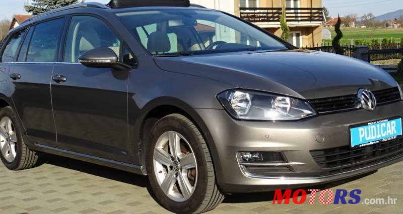 2014' Volkswagen Golf Vii Variant 2,0 Tdi photo #1