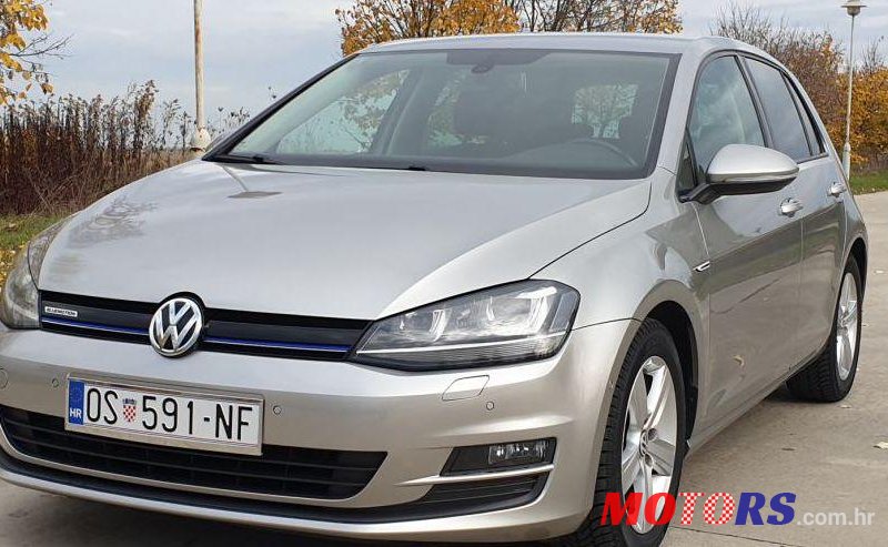 2014' Volkswagen Golf VII 1,6 Tdi Bmt photo #1