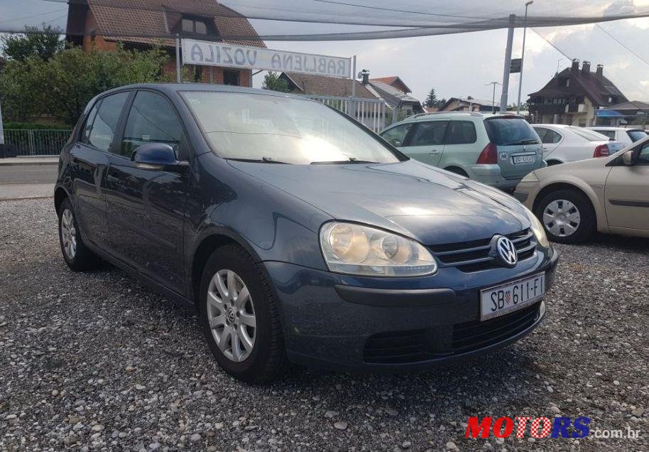 2005' Volkswagen Golf V 2,0 Tdi photo #1