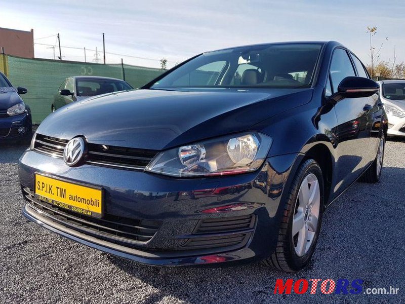 2014' Volkswagen Golf VII 1,6 Tdi Bmt photo #2