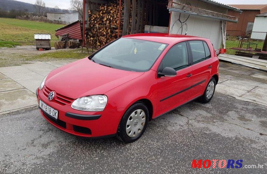 2007' Volkswagen Golf V 1,9 Tdi photo #1