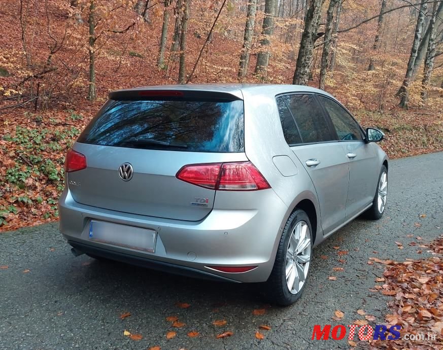 2013' Volkswagen Golf 7 1,6 Tdi Bmt photo #3