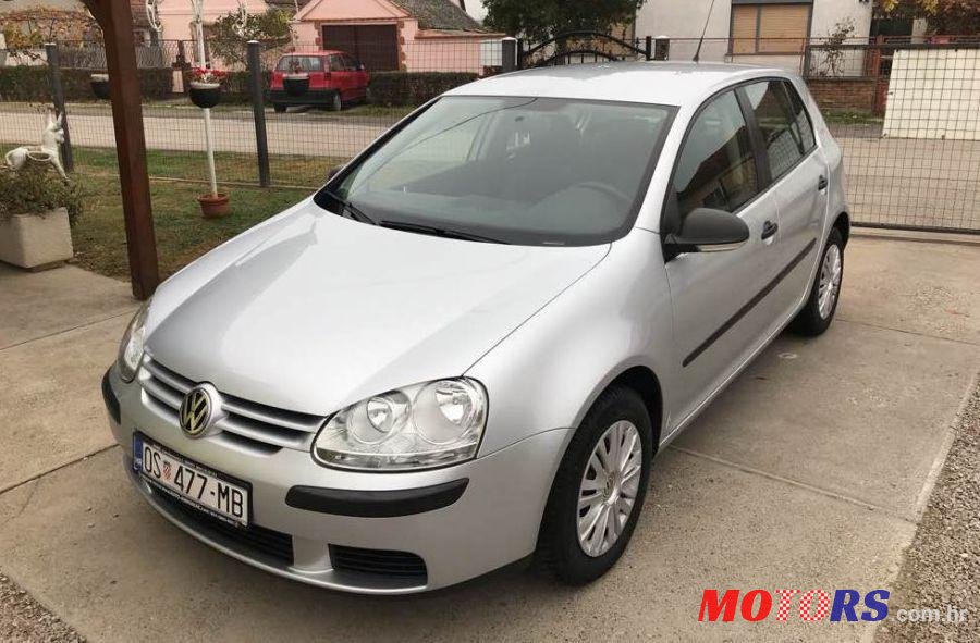 2007' Volkswagen Golf V 1,9 Tdi photo #1