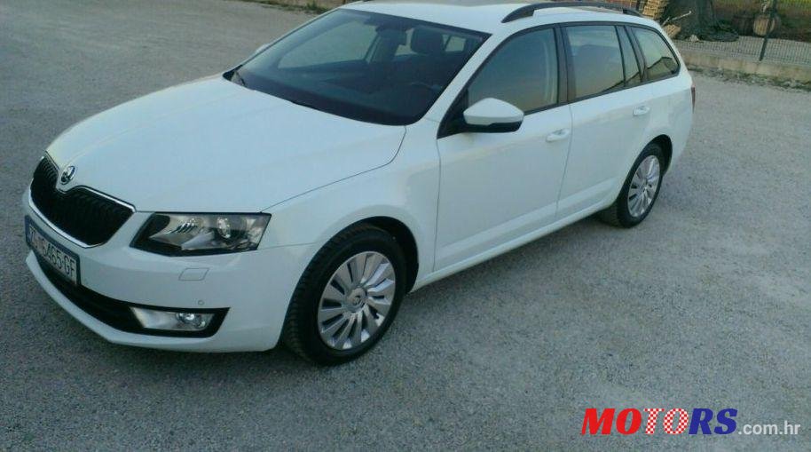 2014' Skoda Octavia Combi 2,0 Tdi photo #1