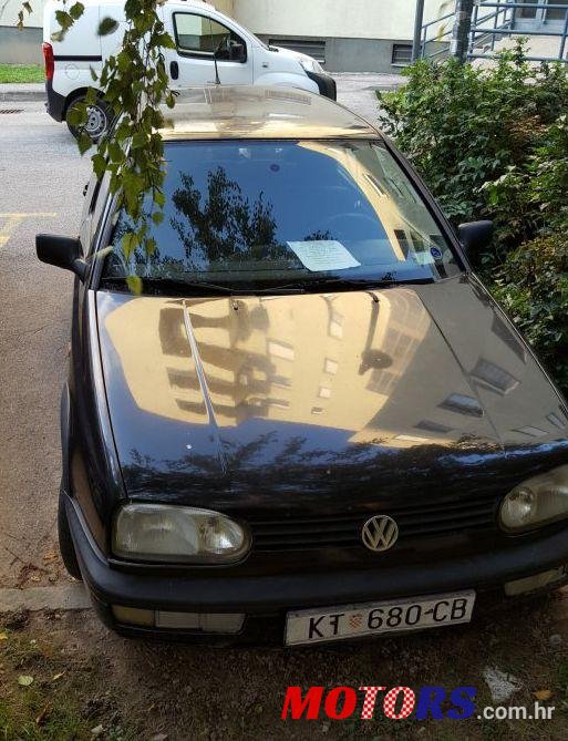 1995' Volkswagen Golf III Cl Tdi photo #1