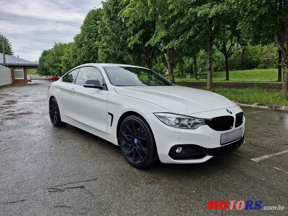 2014' BMW Serija 4 Coupe 420D photo #2