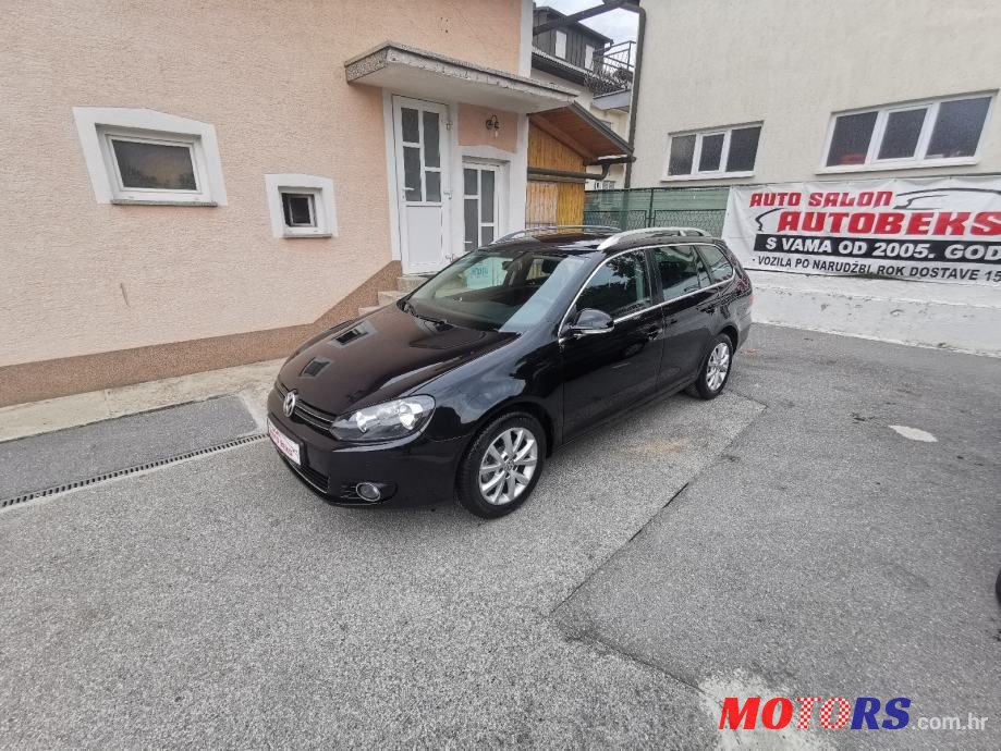 2009' Volkswagen Golf 6 Variant photo #1