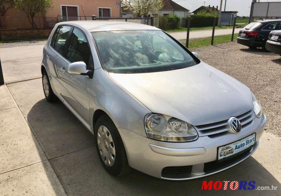 2007' Volkswagen Golf V 1,9 Tdi photo #1
