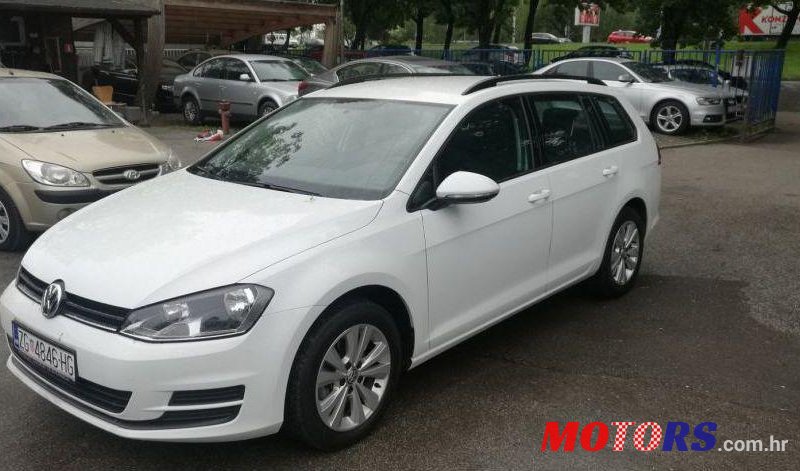 2015' Volkswagen Golf Vii Variant 1,6 Tdi photo #1