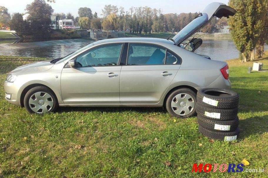 2013' Skoda Rapid 1,6 Tdi photo #1