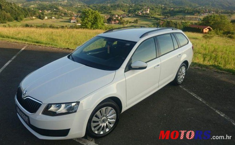 2014' Skoda Octavia Combi 1,6 Tdi photo #1