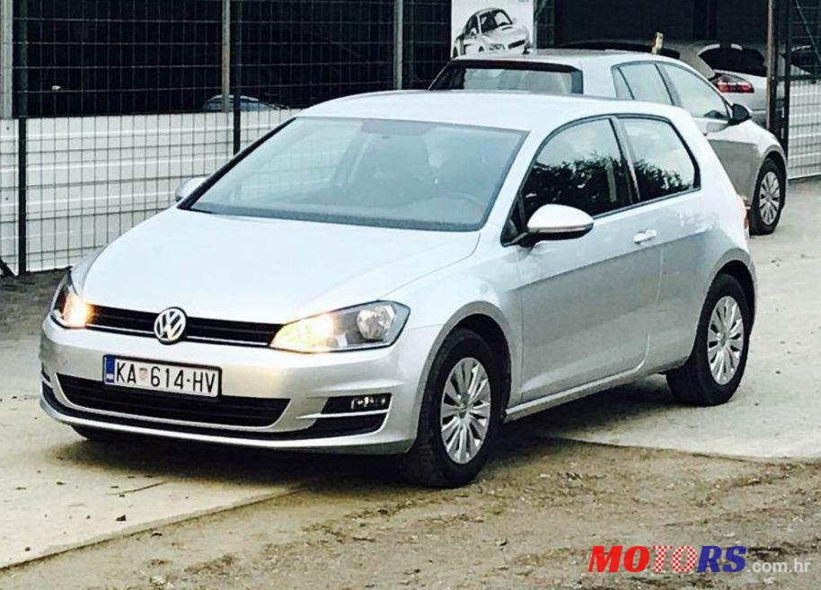 2014' Volkswagen Golf VII 1,6 Tdi Bmt photo #2
