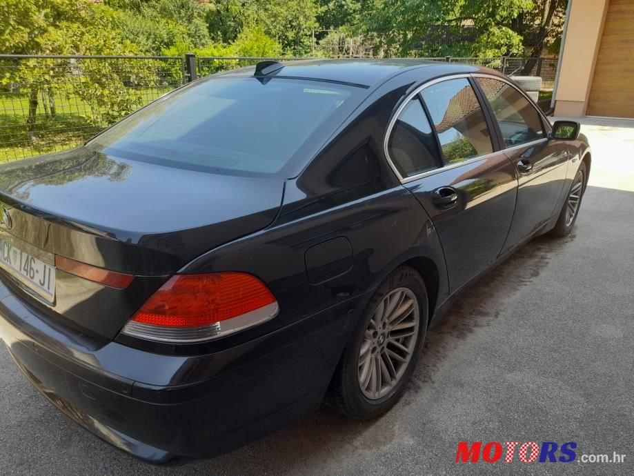 2004' BMW Serija 7 740D photo #4
