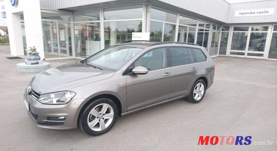 2014' Volkswagen Golf Vii Variant 1,6 Tdi photo #1