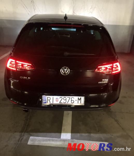 2014' Volkswagen Golf 7 1,6 Tdi Bmt photo #2