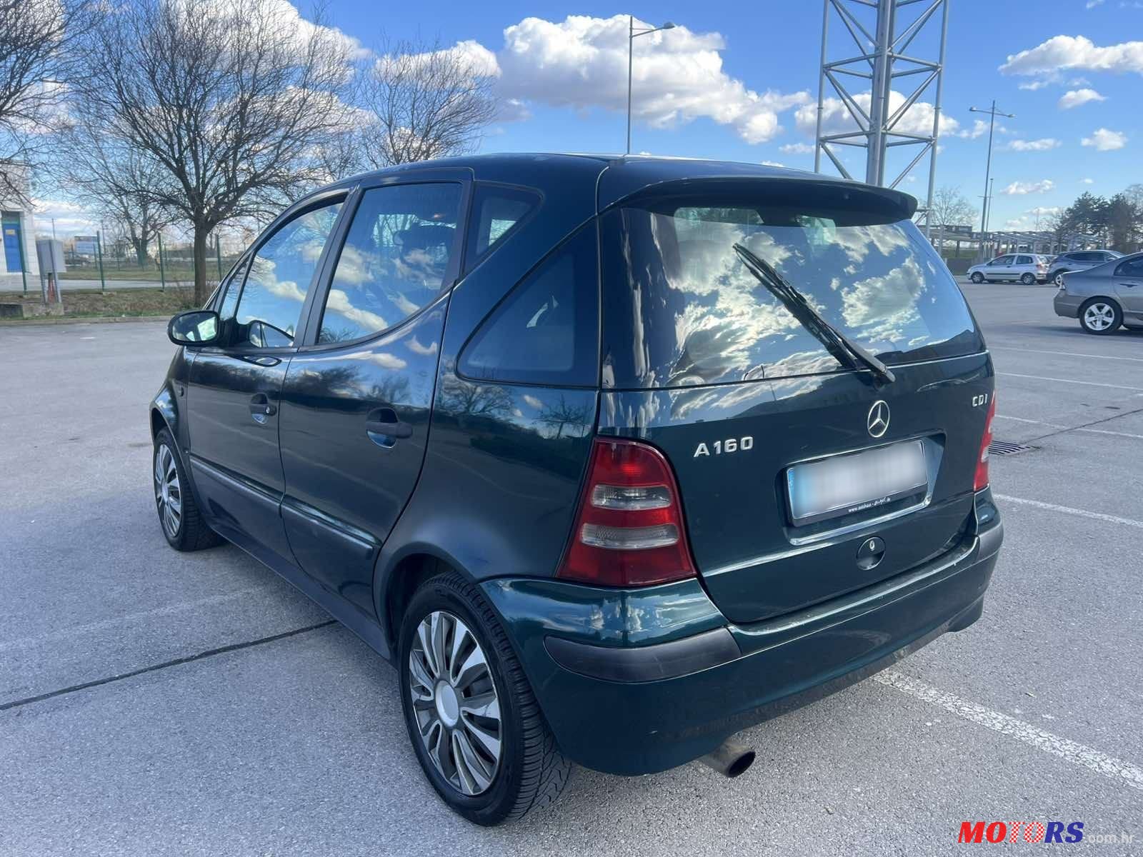 2003' Mercedes-Benz A-Klasa 160 Cdi Classic photo #4