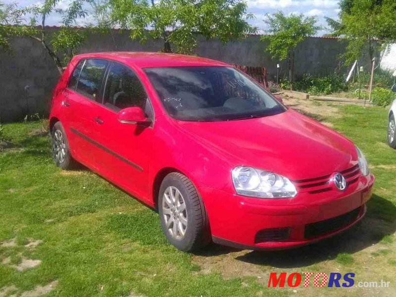 2006' Volkswagen Golf V 1,9 Tdi photo #1