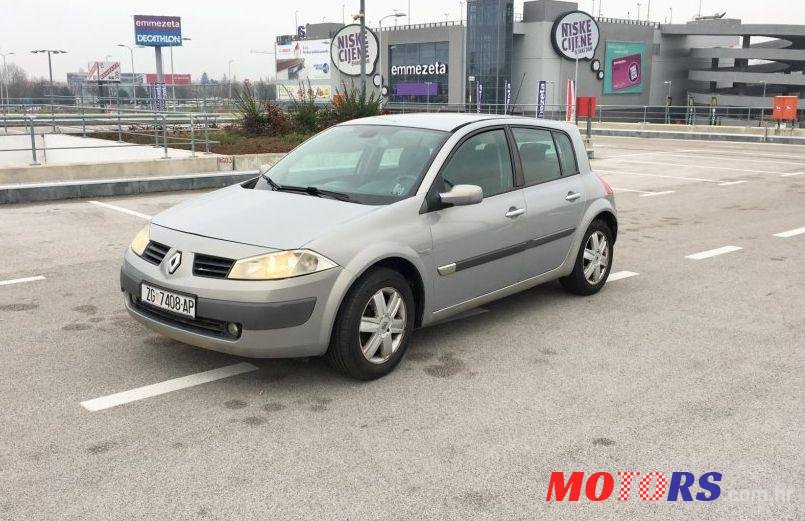 2003' Renault Megane 1,6 16V photo #2