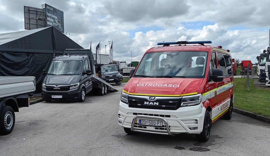 Nakon kamiona i autobusa, sada u Hrvatskoj i MAN TGE vozila