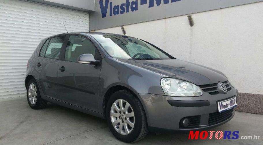 2005' Volkswagen Golf V 1,9 Tdi photo #1