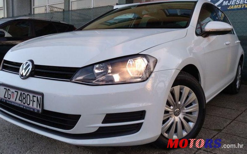 2014' Volkswagen Golf VII 1,6 Tdi Bmt photo #3