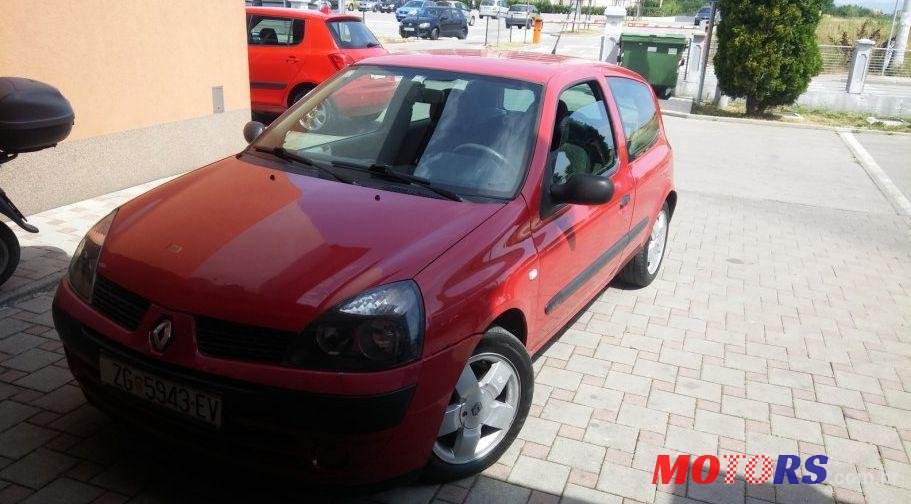 2003' Renault Clio 1,5 Dci photo #2