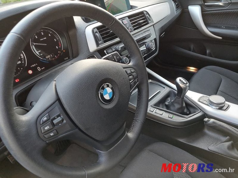 2018' BMW Serija 1 116D photo #6