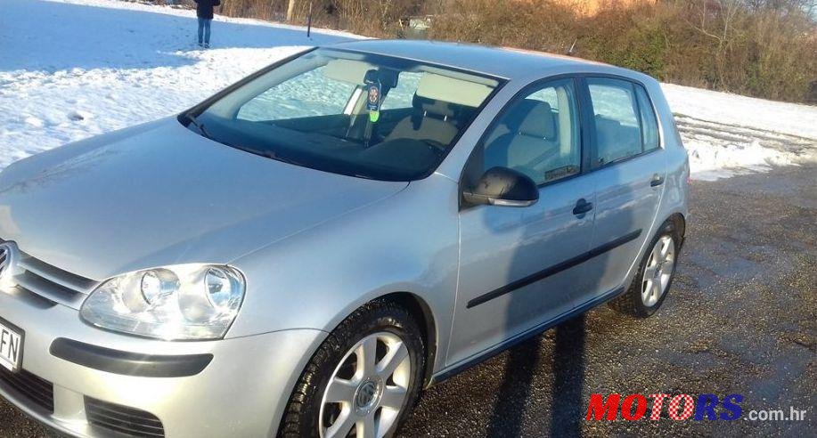 2007' Volkswagen Golf V 1,9 Tdi photo #1