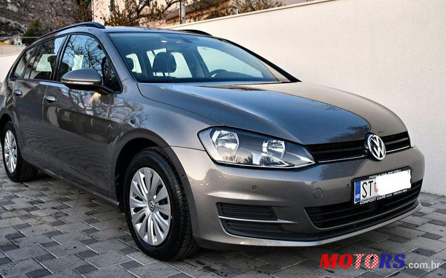 2014' Volkswagen Golf Vii Variant 1,6 Tdi Bmt photo #1