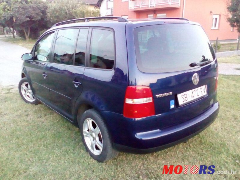 2003' Volkswagen Touran 1,9 Tdi photo #1