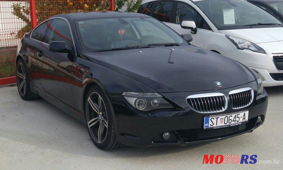 2004' BMW Serija 6 645Ci photo #1