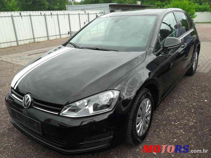 2014' Volkswagen Golf VII 1,6 Tdi Bmt photo #1