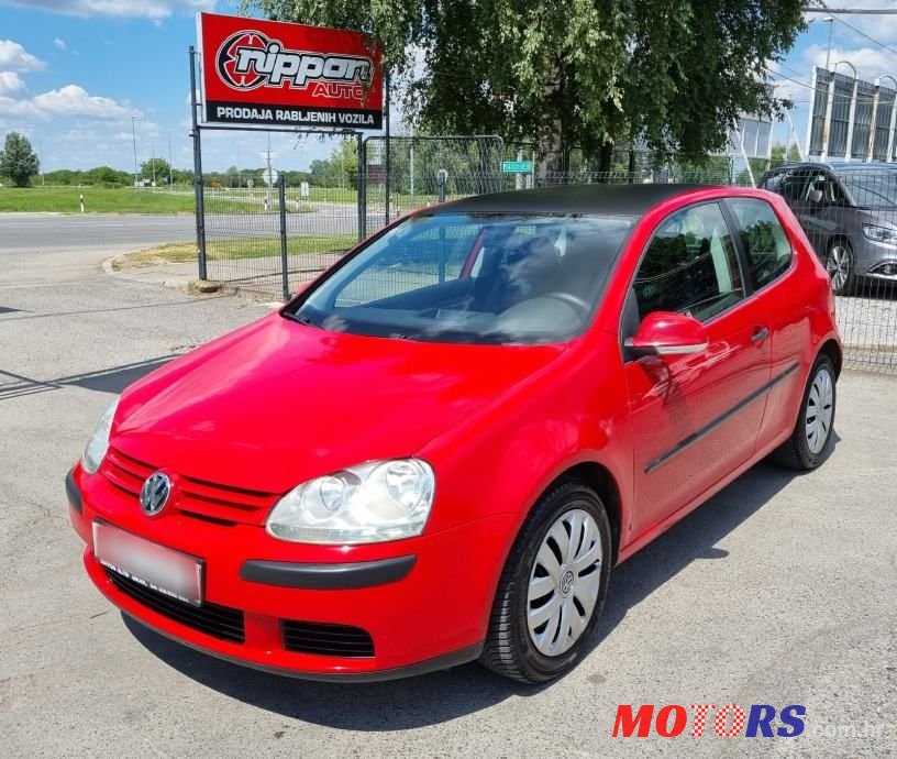 2005' Volkswagen Golf 5 1,4 photo #1