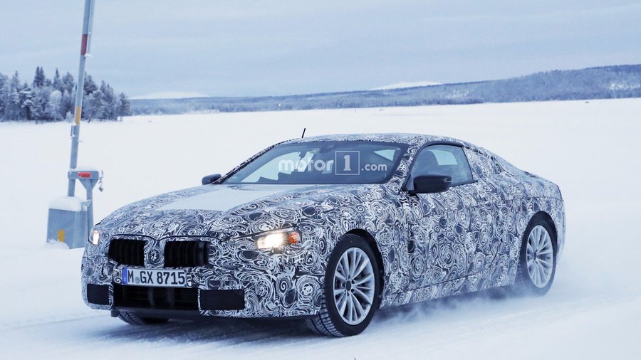 BMW 6 series sedan spy shot