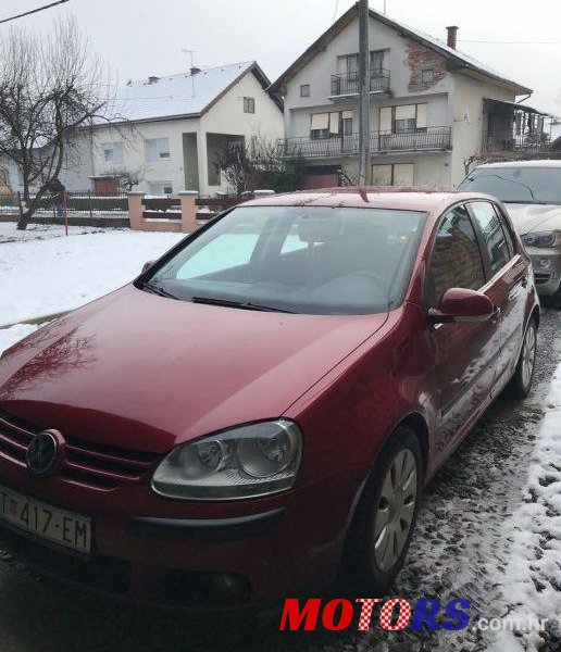 2004' Volkswagen Golf V 1,9 Tdi photo #2