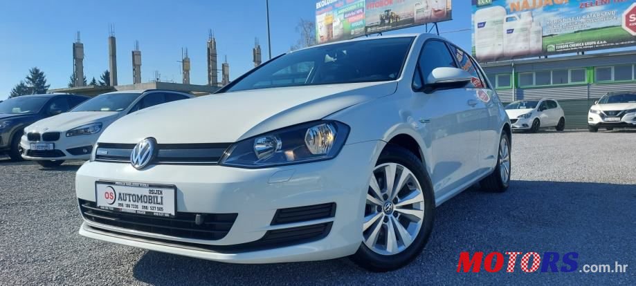 2014' Volkswagen Golf 7 1,6 Tdi Bmt photo #1