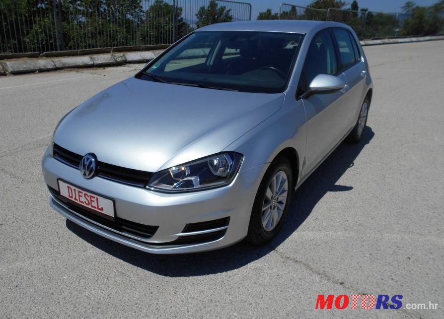 2014' Volkswagen Golf VII 1,6 Tdi Bmt photo #1