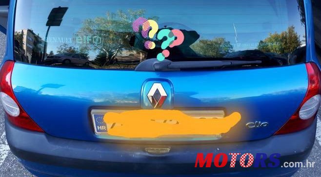 2002' Renault Clio 1,5 Dci photo #1