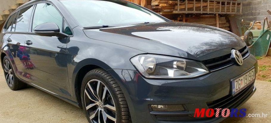 2015' Volkswagen Golf Vii Variant 1,6 Tdi photo #1